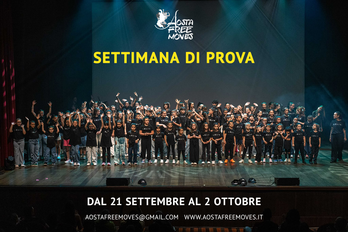 Settimana di Prova 2026 - Aosta Free Moves